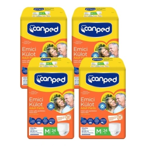 Canped Emici Külot Orta Boy Medium 96 lı Canped Emici Külot Orta Boy Medium 96 lı